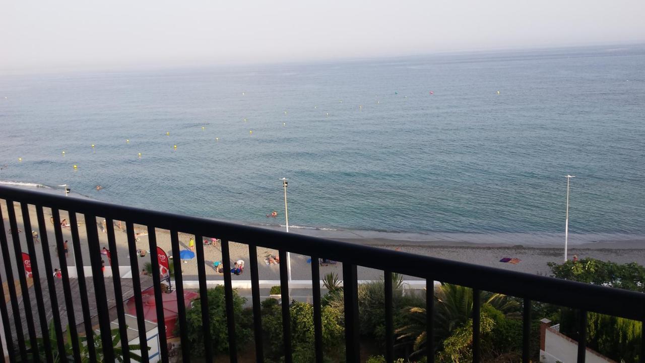 Precioso Apartamento Frontal Al Mar Nerja Buitenkant foto